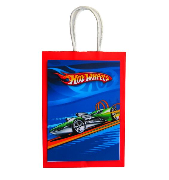 Hot Wheels Themed Party Bags - Set of 10