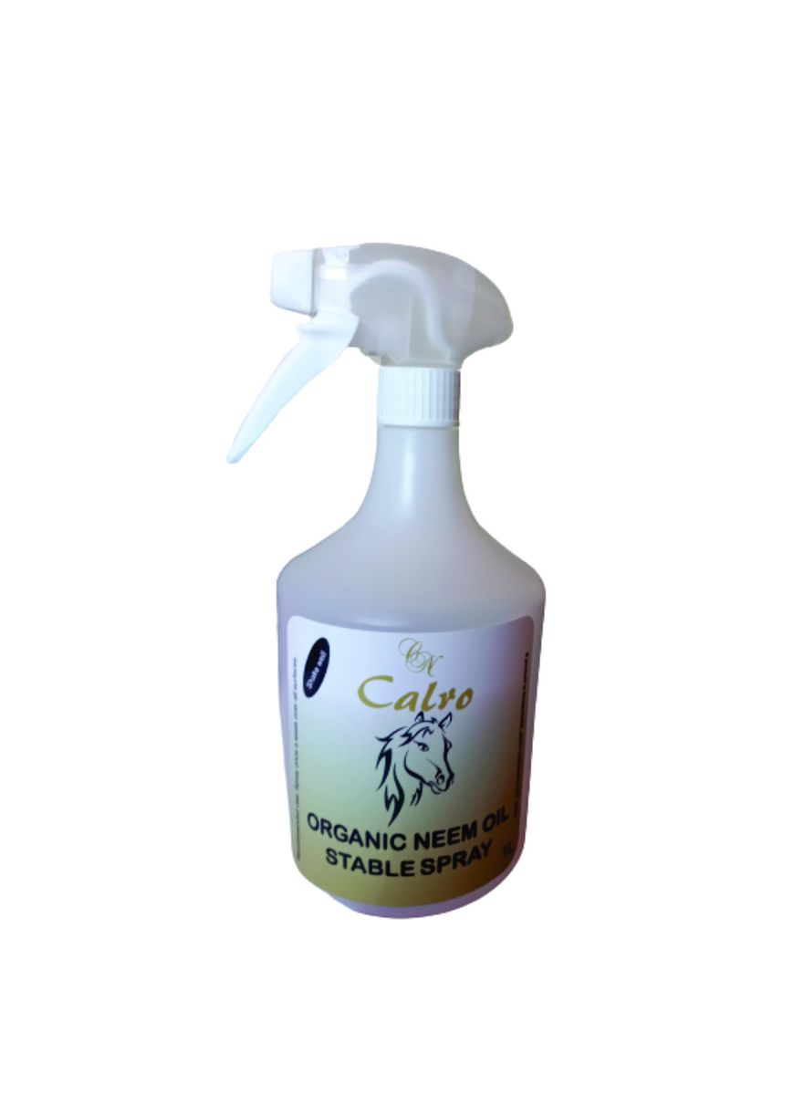 Calro Neem Oil Stable Spray 1L (Trigger Bottle) for Horse &Pets Buy