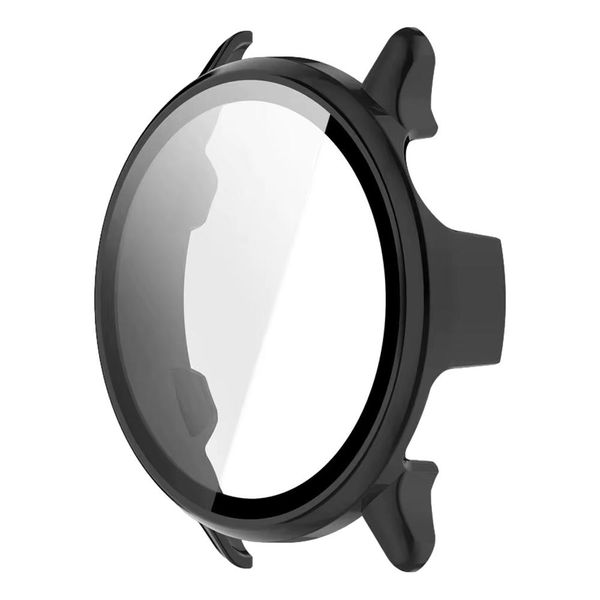 PC and Glass Screen Protector Case compatible with Garmin vivoactive 6