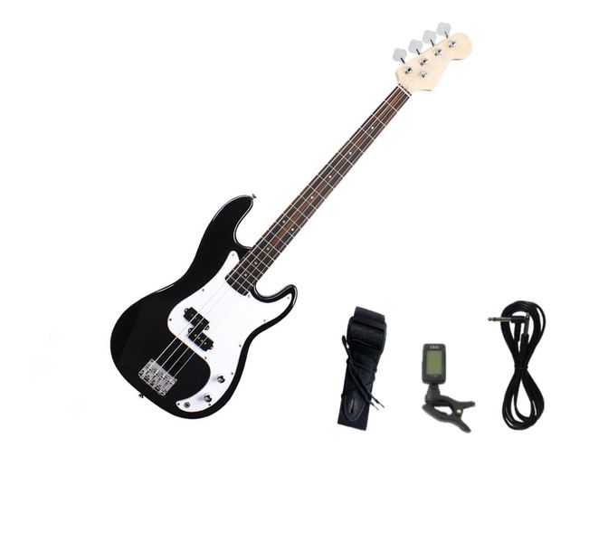 Black Bass Guitar Bundle