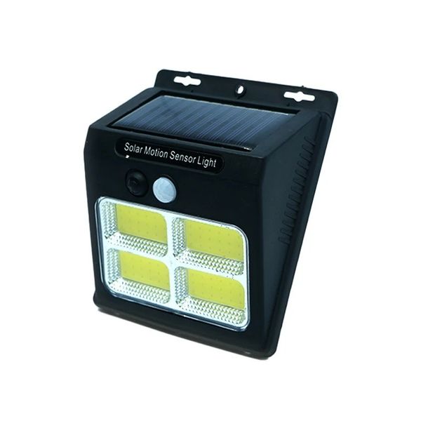 Solar Powered Motion Sensor Wall Light 4COB- SD