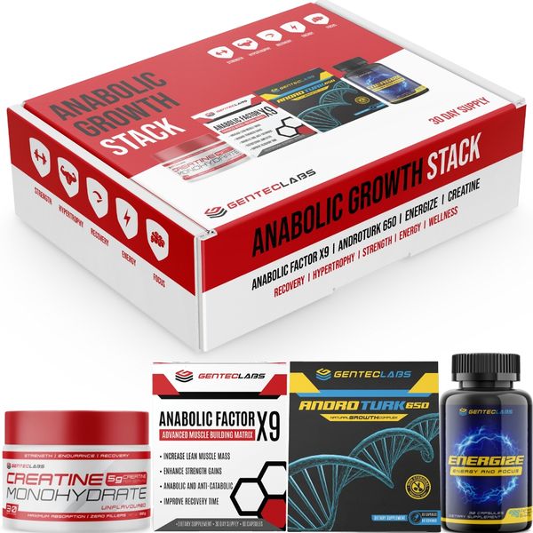 Anabolic Factor X9 Growth Stack (4 Products)