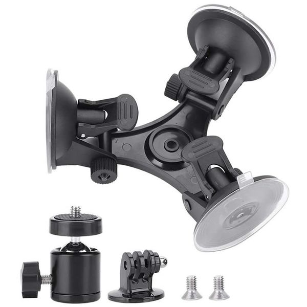 Triangle Action Camera Car Bracket Suction Cup SE091