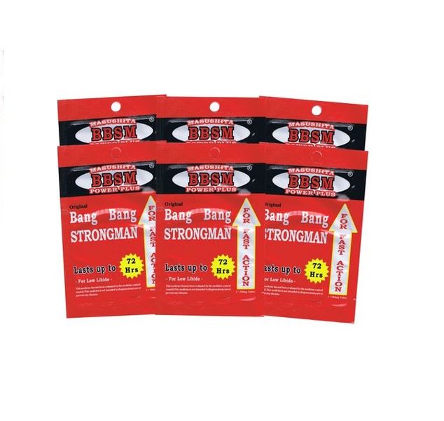 Bang Bang Strongman Combo Pack Of 6 Tablets