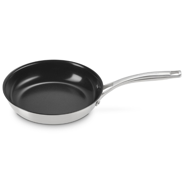 Le Creuset Essential 3-ply Stainless Steel Frying Pan Non-Stick - 24cm