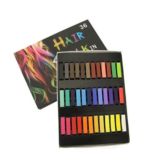 36 Piece Temporary Hair Coloring Chalk HC-36