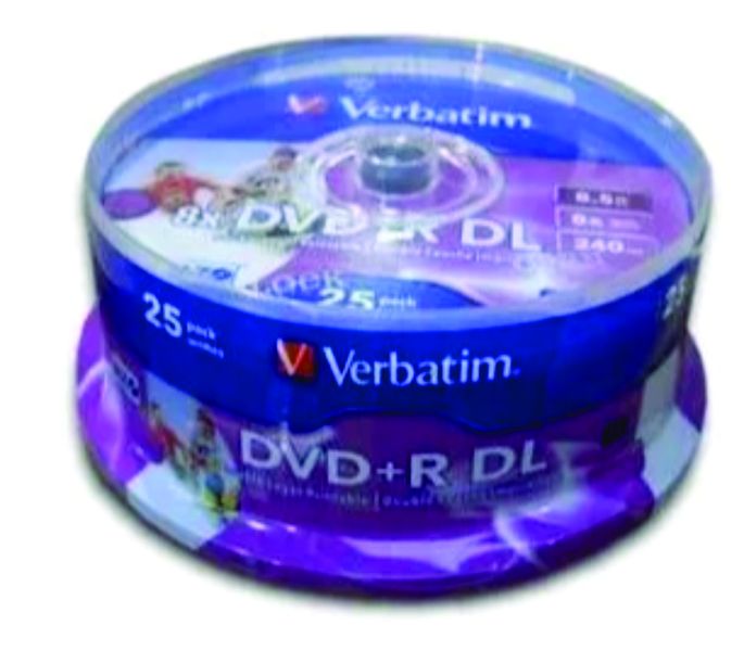 Verbatim 8.5GB DVD+R 8X Double Layer