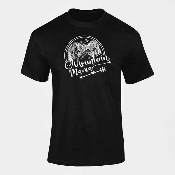Mountain Mama Hiking Camping Climbing T-Shirt