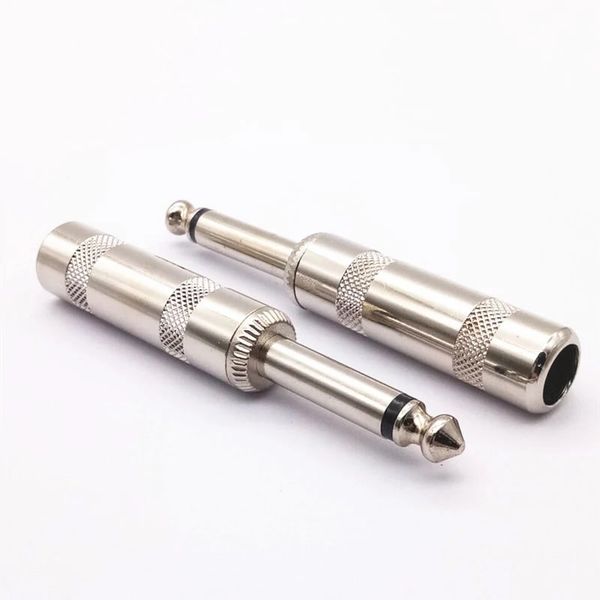 6.35mm Mono Jack Jumbo Size Metal Each