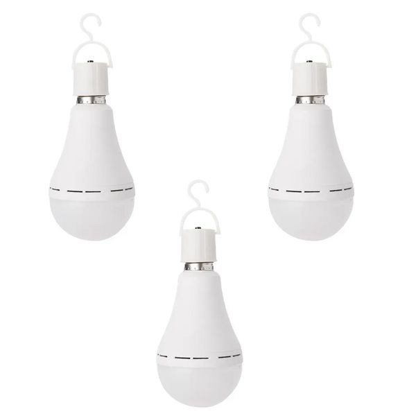 18W Rechargeable LED Light Bulbs BS-4615 3 Pack