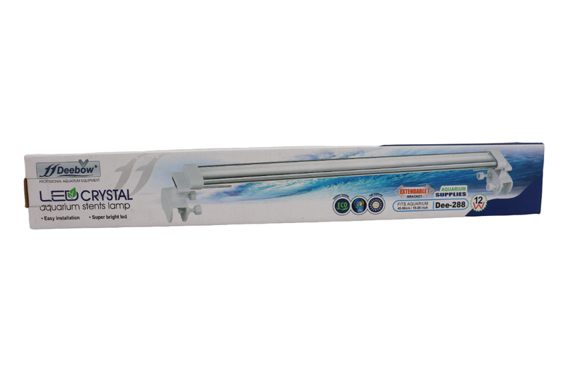 Dee-288 - 12Watt - LED Aquarium Stents Lamp - Fits 45cm - 50cm Aquarium