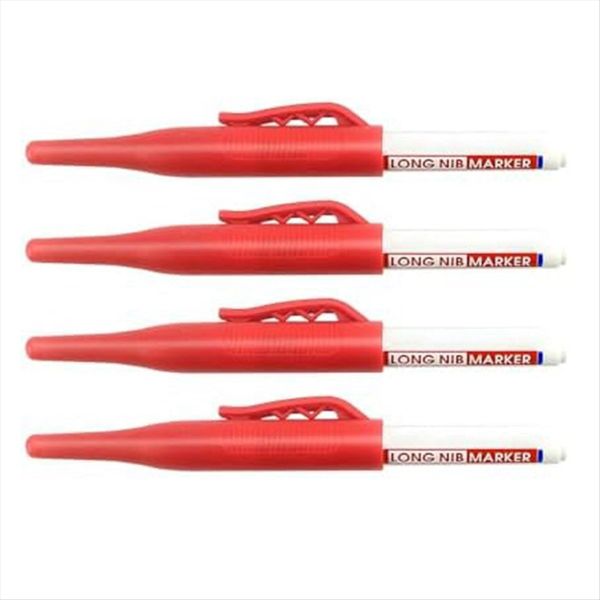 Long-Head Deep Hole Marker Metal Markers for Steel Black