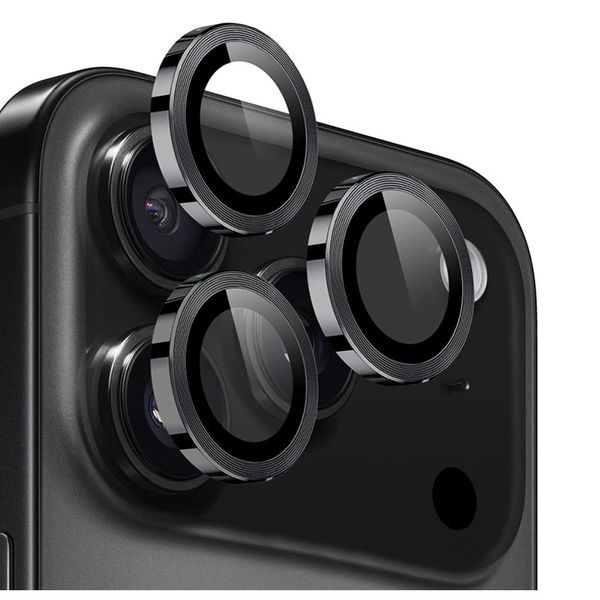 Camera Lens Protector Compatible with iPhone 17 Pro Series- Silver-(2 Pack)