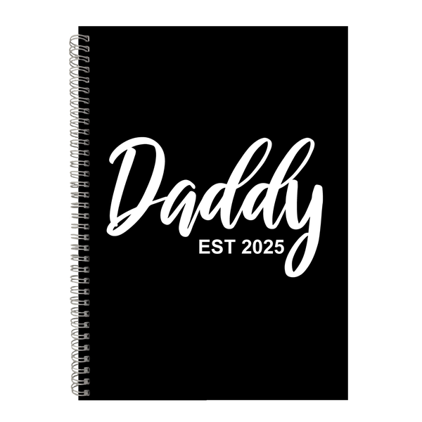 New Daddy Dad 2025 Father's Day Writing Book Notepad Notebook Gift A4 501