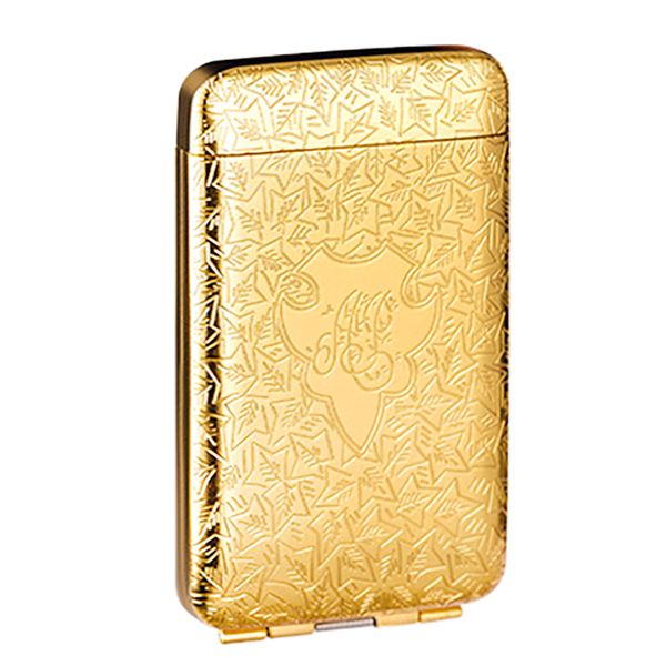 Vintage Metal Cigarette Case - Slim 20 Stick Holder