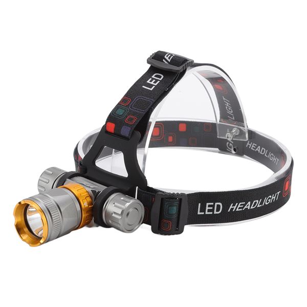 Led Diving Headlight Aluminum Alloy IPX8 Waterproof Super Bright 1500L
