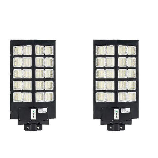 Set of 2 1000W Wireless Solar LED Street Light with Sensor JA-ST-BZS1000W