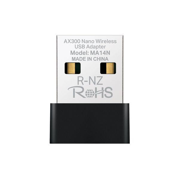 Mercusys MA14N AX300 Nano Wireless USB Adapter Compatible with Windows and Linux
