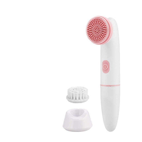 Facial Cleansing Brush - 2 in 1 Sonic Face Brush