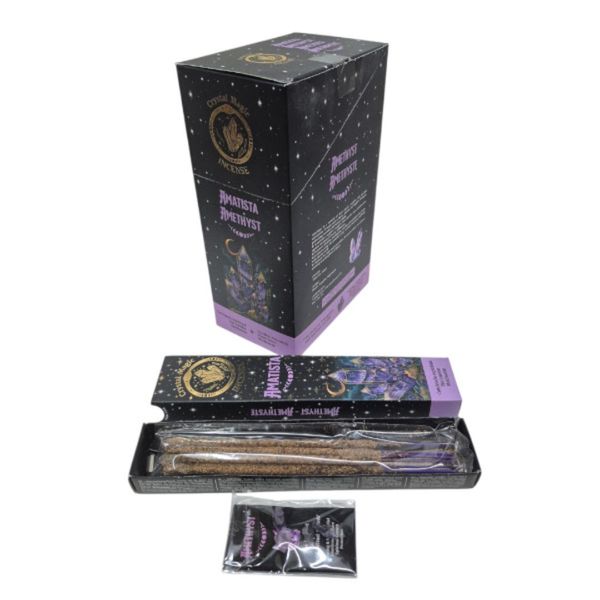 Crystal Magic Amethyst Tribal Soul Crystal Incense
