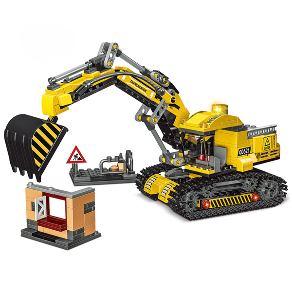 WOMA City Builder Excavator 2-in-1 Construction Vehicle Set |463pcs|C0621A