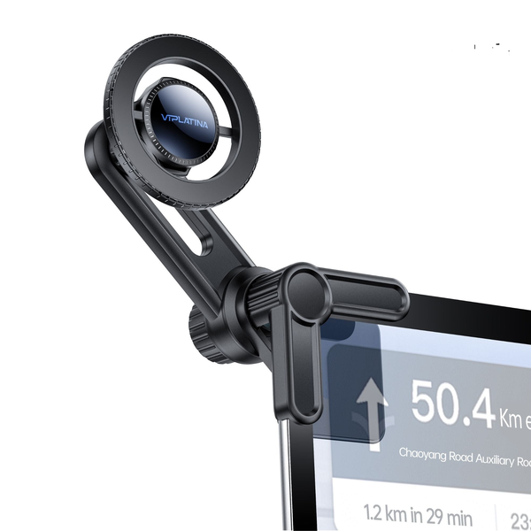 VIPLATINA Magnetic Car Phone Holder, Adjustable, for iPhone 12 to 17