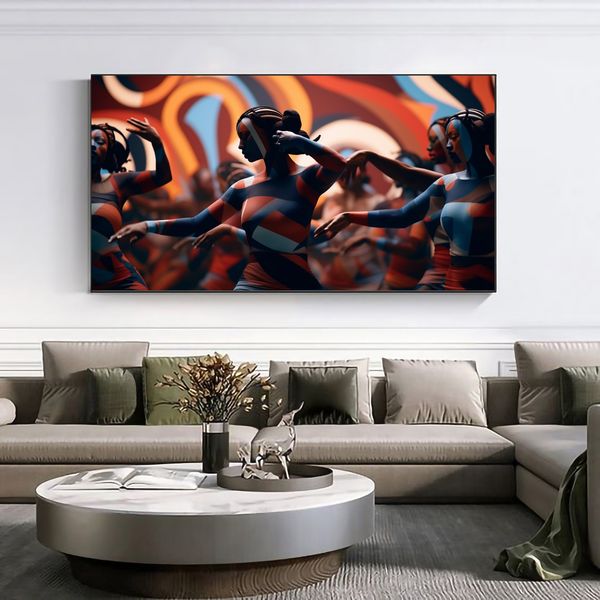 Canvas Wall Art - Harmony in Motion - 0357