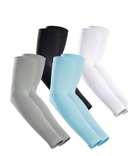 4 Pairs - UV Sun Protection Arm Sleeves -Multicolor