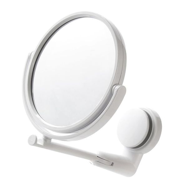 Decor HD Magnified Makeup Shaving Vanity Wall Bathroom Mirror (18cm)