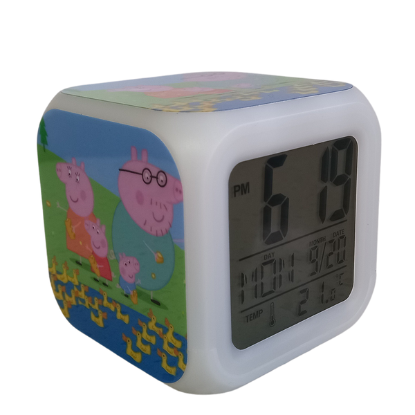 Peppa Pig - Night Light Alarm Clock