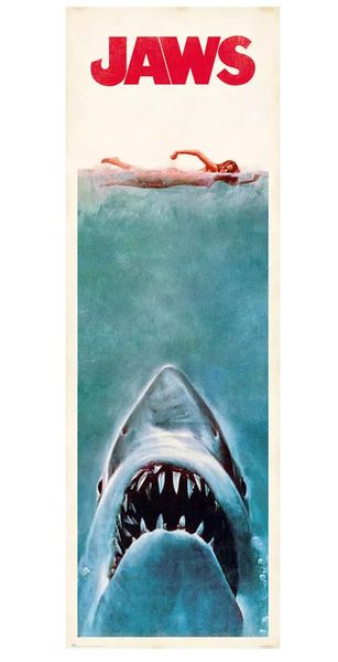 Jaws - Door Poster (53cm x 158cm)