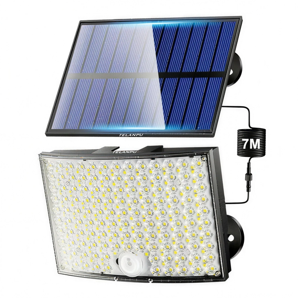 TELANPU Solar Lights Outdoor with Motion Sensor IP65 Waterproof for Outside