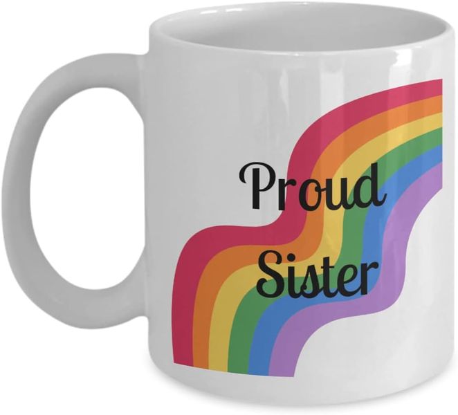 Proud sister-Father's day-Valentines-Mother's day-Christmas Mug