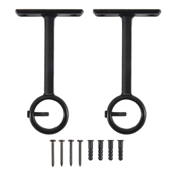 Ceiling Mounted Curtain Rod Brackets, Heavy Duty Ceiling Bracket for 1 Inc