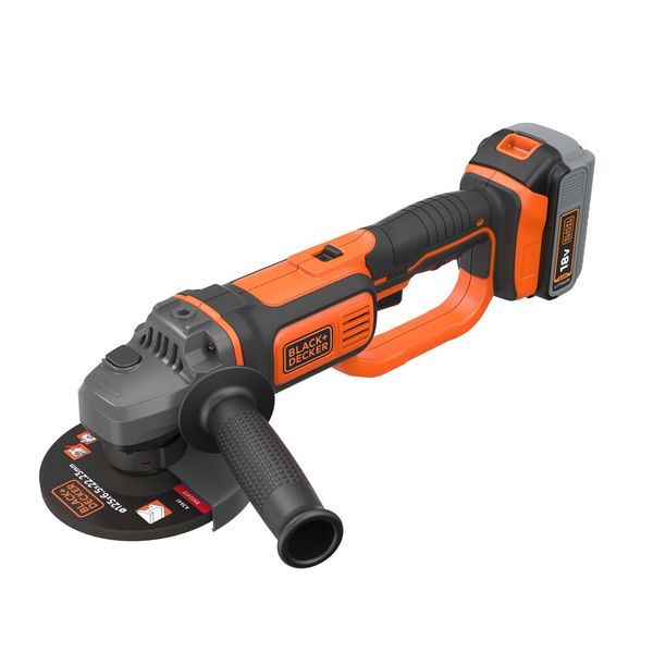 Black &amp; Decker - 18V 4.0Ah Lithium-Ion Cordless Angle Grinder