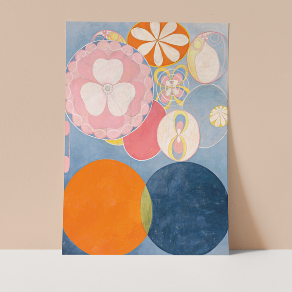 Childhood Hilma Klint Wall Print
