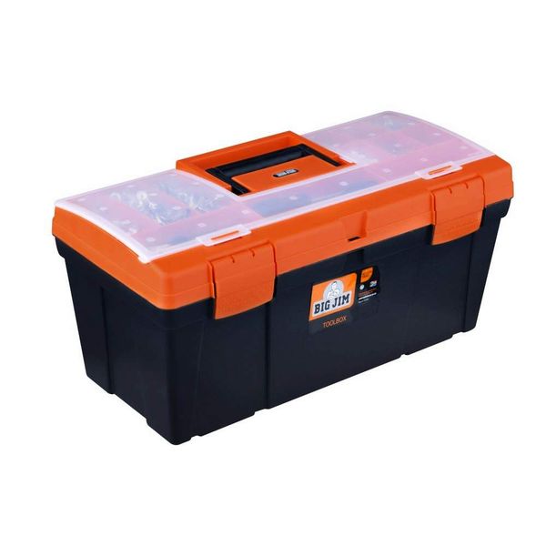 Toolbox Standard 48cm (Orange Organise Lid)