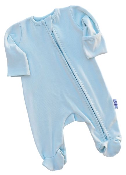 Babygro with 2way Zipper opening