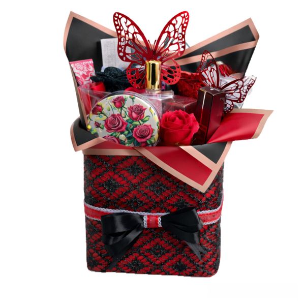 Bouquet of Gifts - Ruby Red