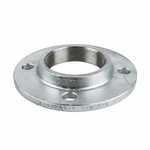 Flange Blk Ff Screwed T/D 100Mm