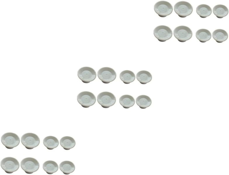 24pcs Laptop Cushion Stand Stable PVC Cup Risers for Comfortable Tablet