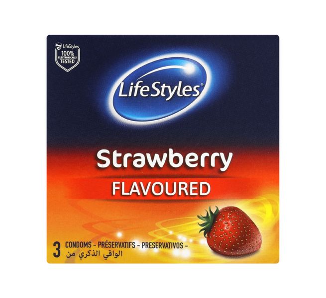 Lifestyles - Strawberry Flavoured Condoms