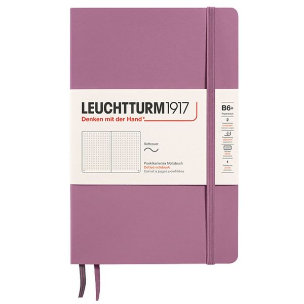 Leuchtturm Notebook Paperback (B6+) Softcover Journal 123 Ruled Pages