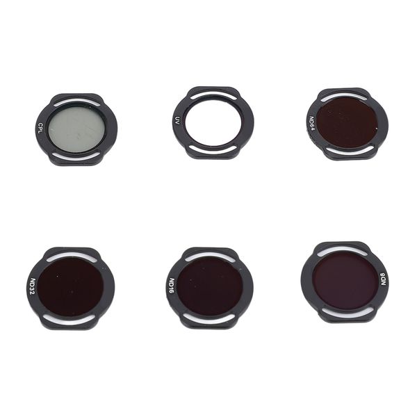 6-Pack Neo Drone Lens Filters - UV/CPL/ND16/ND32/ND64