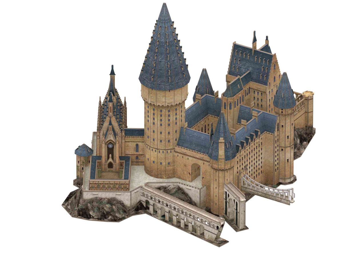 4D Harry Potter Great Hall 187pcs/40cm Tall 3D Puzzle Shop Today. Get