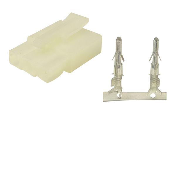 XY142-03M 6.2mm 3-Pin In-line Male Connector with Release-Lock