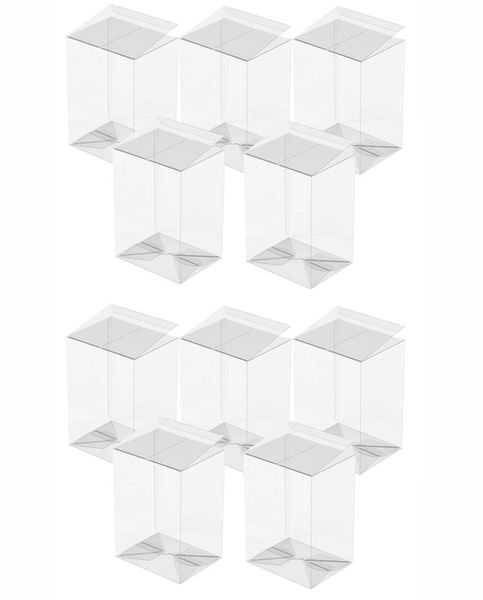 Umlozi Plastic Protector Case 0.35mm Thick Compatible 4-inch Pops 10 Pack