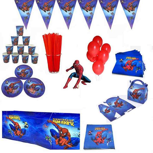 Spider-Man Party Box 83 Pieces