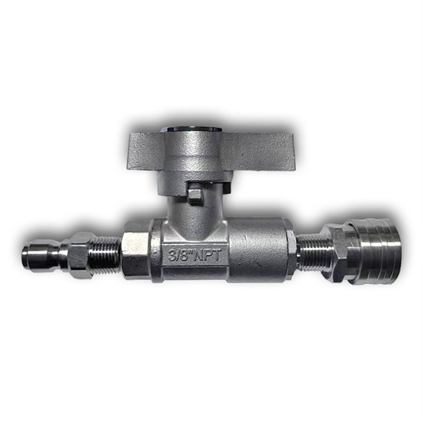 Ball Valve Pressure Washer 3/8Inch Quick Connect Compatible with Universal