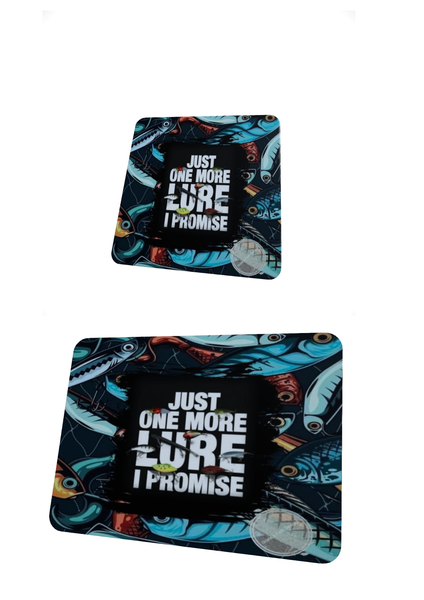 Lure - Mouse pad and coaster set